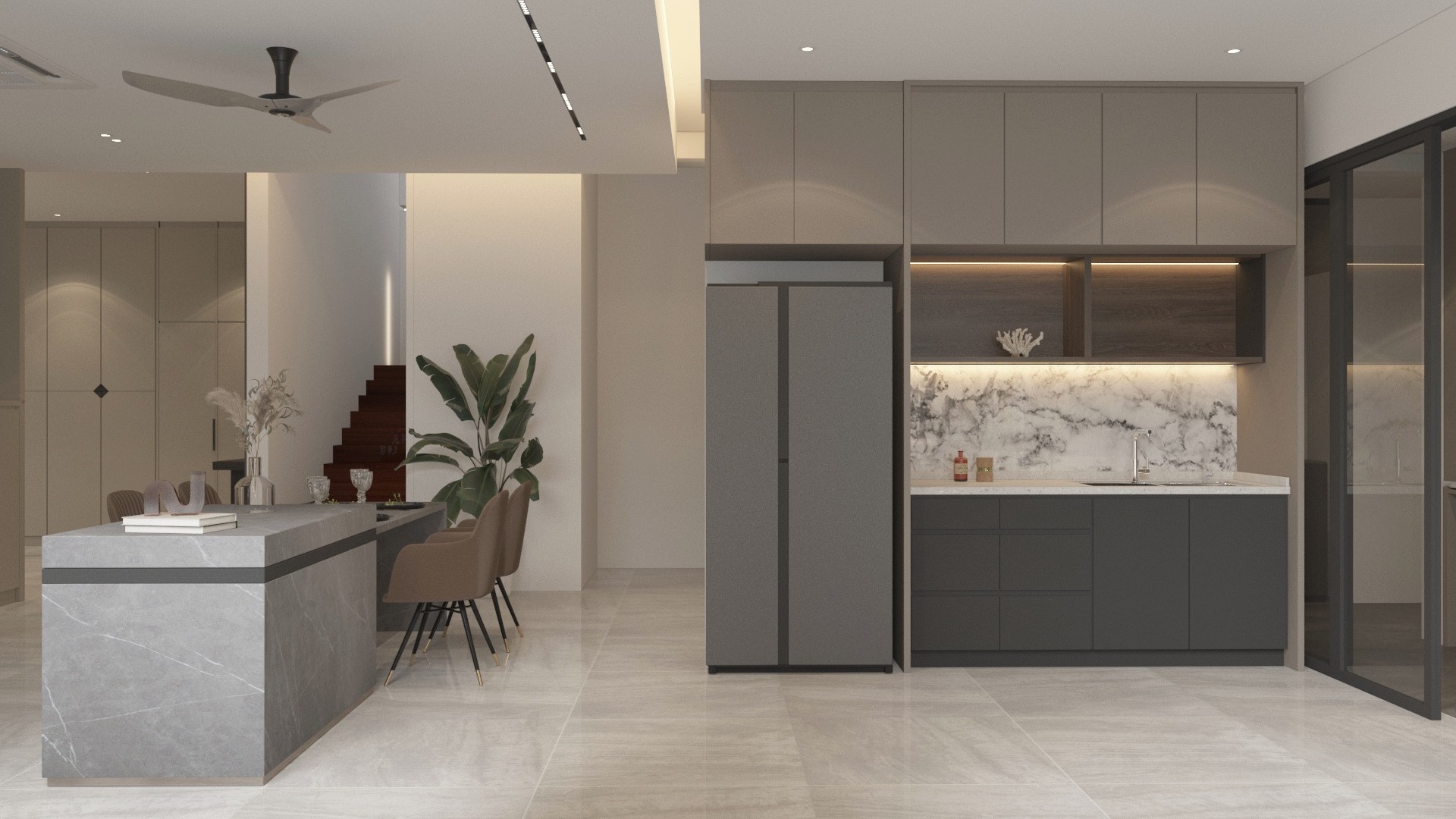 Emerald Residence 3D render 3