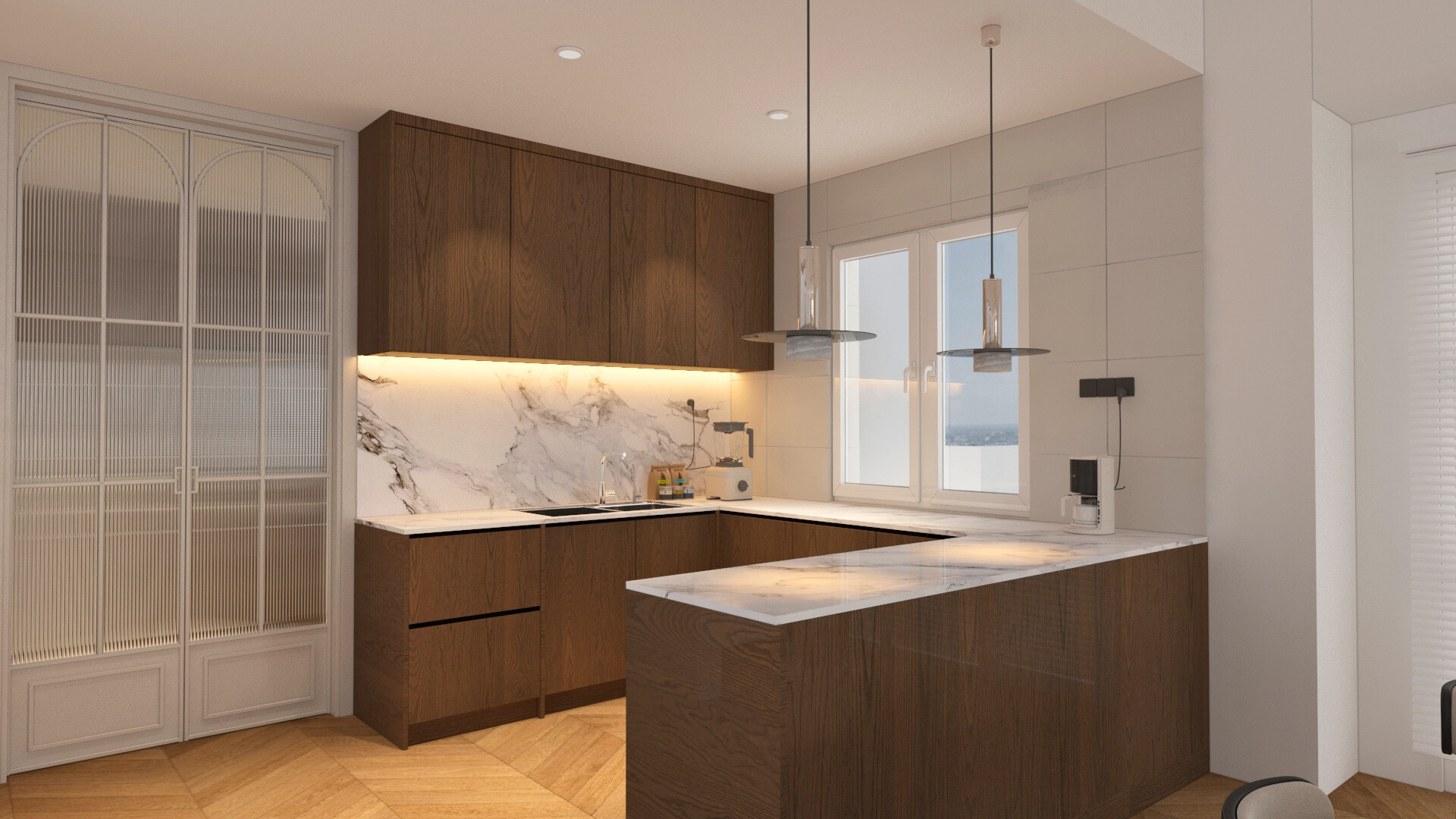 Flora Murni Condominium 3D render 3