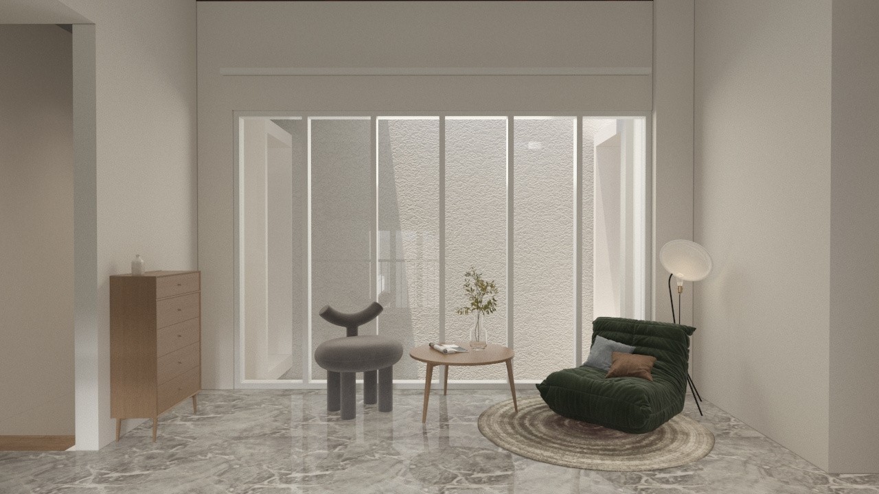 Flora Murni 3D render 8