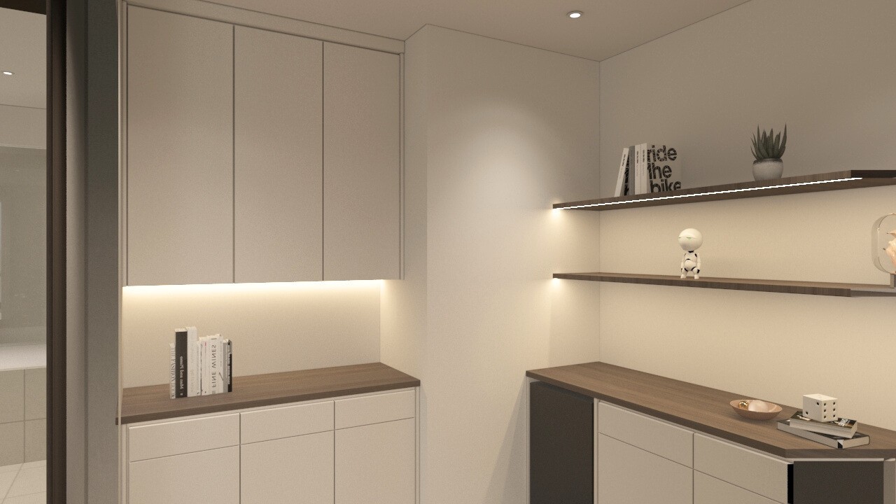 Flora Murni 3D render 10