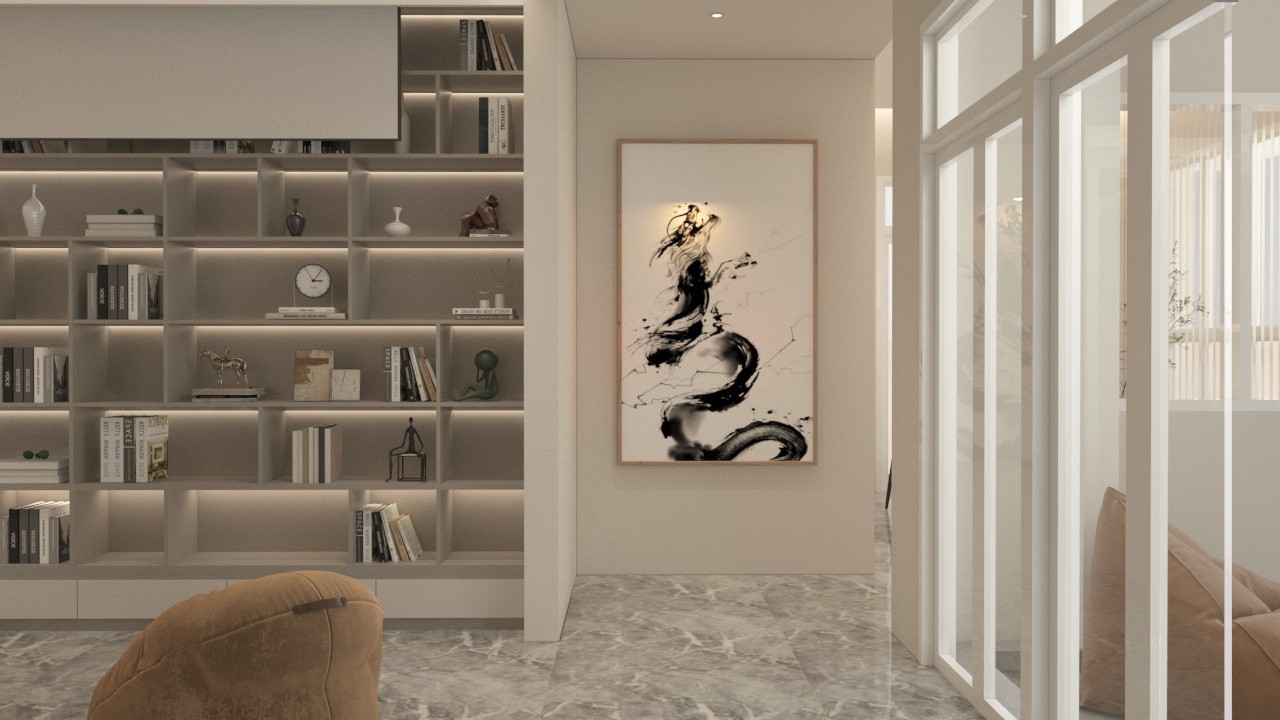 Flora Murni 3D render 4