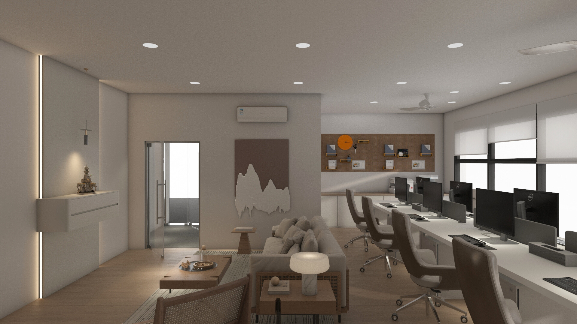 GPR Office 3D render 6