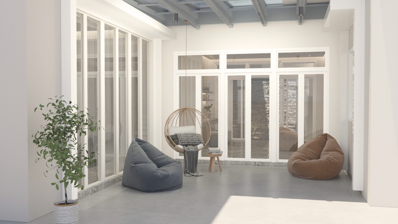 Flora Murni 3D render 7