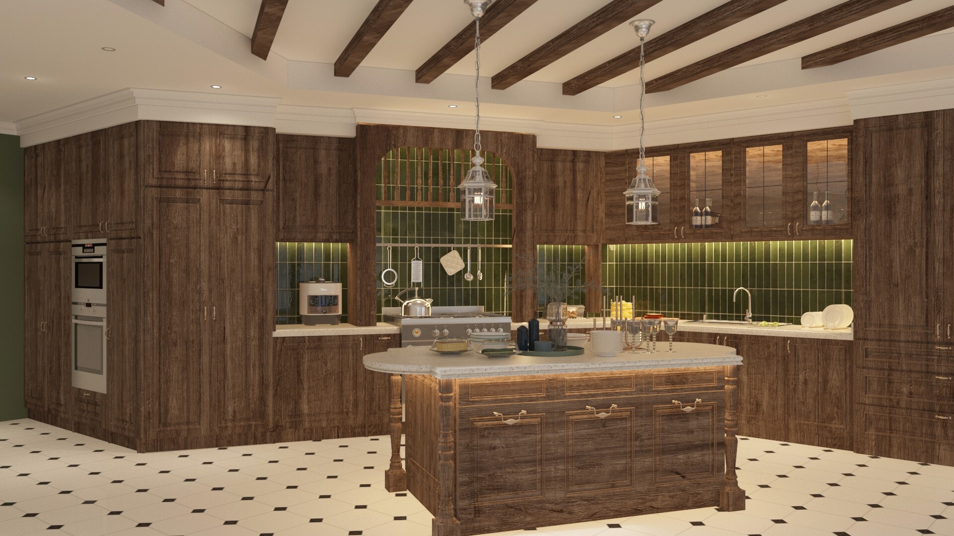Damansara Heights 3D render 2
