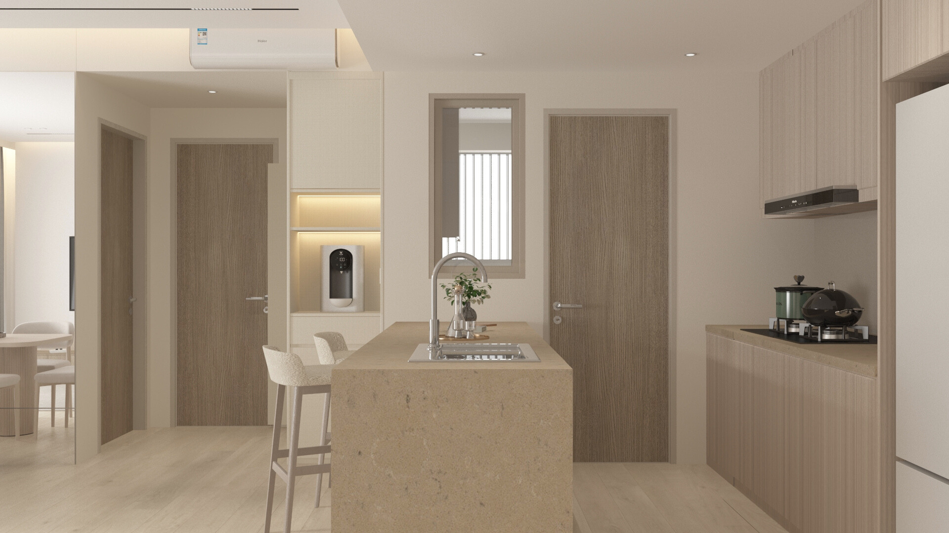 Park Place A1 3D render 4